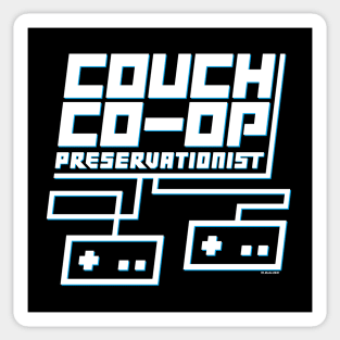 Couch Co-Op Preservationist Sticker